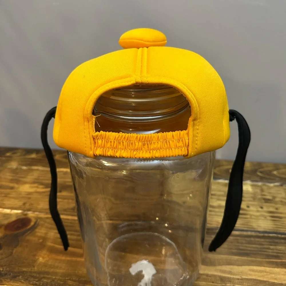 Pluto Walt Disney Parks World Pluto Long Bill Hat Wink Hang Ears Yellow Costume - Picture 5 of 6